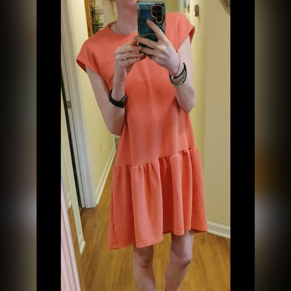 Asos drop waist dress